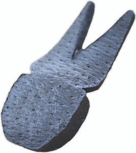 Uncle Josh - Original Pork Frog - 2.5in 3jar Black - 11 B