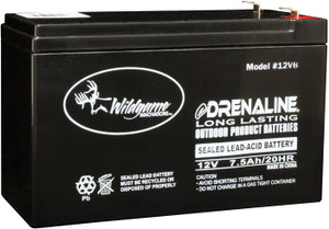 Wildgame - Rechargeable Battery - 12v W/post Top - Wildgame - Rechargeable Battery - 12v W/post Top -