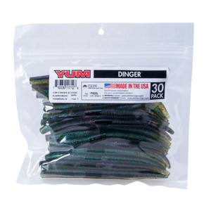 Yum - Dinger Worm Bulk Pack - 5in 30bg Elders Magic - YDG5BK282-30