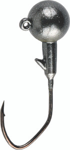 Yum - Ff Sonar Jighead - 1/4oz 3pk Smoke - YFFSJ1404