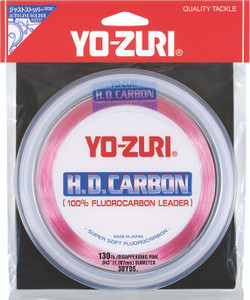 Yo-Zuri - Hd Fluorocarbon Leader - Disappe Pink 130lb 30yd - HD130LBDP