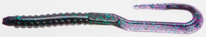 Zoom - U-tail Worm - 6in 20bg Junebug - 001-005