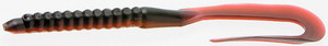 Zoom - U-tail Worm - 6in 20bg Red Shad - 001-029