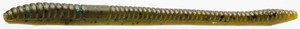 Zoom - Finesse Worm - 4.75in 20bg Grn Pmp/blue - 004-239