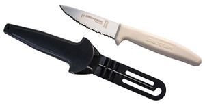 Dexter Russell - Serrated Utility Knife - 3.5in W/sheath -