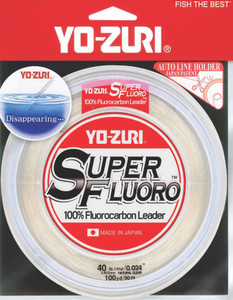 Yo-Zuri - Superfluoro Leader - Natural Clear 25lb 30yd -