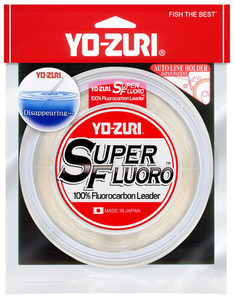 Yo-Zuri - Superfluoro Leader - Natural Clear 60lb 30yd -