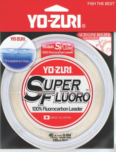 Yo-Zuri - Superfluoro Leader - Natural Clear 20lb 30yd -