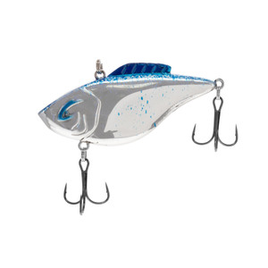 Bill Lewis - Hammer-trap - 3/8oz Chrome Blue/splat -
