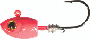 Z-Man - Micro Shad Headz - 1/16oz 4pk Pink Glozw - Z-Man - Micro Shad Headz - 1/16oz 4pk Pink Glozw -