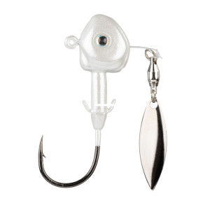 Strike King - Tour Grade Fluorospin - 3/8oz 2pk Pearl -