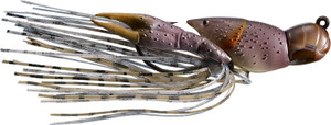Live Target - Hollow Body Craw - 1/2oz 1.75in Gray/brown - CHB45S725 Live Target - Hollow Body Craw - 1/2oz 1.75in Gray/brown - CHB45S725