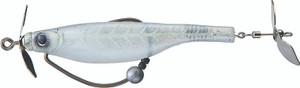 A Band Of Anglers - Dartprop Pro - 5in Sinking Wht Ghst/slv - HYDPS5WGTS