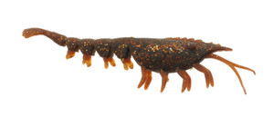 A Band Of Anglers - Floating Natural Shrimp - 4in 3pk 1hk-rootbeer - HYLSNS4FLRTB