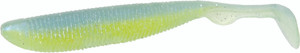 Duckett - Bd Subtle Tail Swimbait - 6in 4pk Chart/blue Bk - MXST6 CB