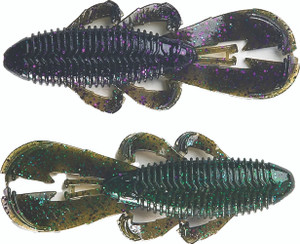 Googan - Bandito Bug - 3.3in 7pk Sprayed Lettuc -