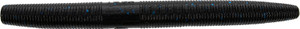 Yamamoto - Fat Senko - 5in 10pk Blk W/blue Flk - Yamamoto - Fat Senko - 5in 10pk Blk W/blue Flk -