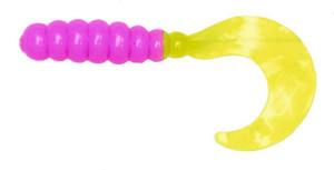 Big Bite - Fat Grub - 2in 10pk Bubblegum/ Char -