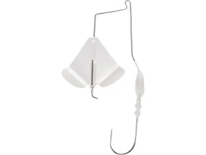 Buckeye - G-buzz Buzzbait - 3/8oz Wht W/white Blade -