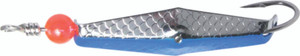 Clarkspoon - Hammered Clarkspoon - 3/0 Chrome/blue Scale -