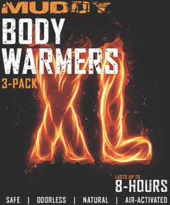 Muddy Outdoor - Xl Warmer - Non-adhesive 3pk - MUD-XLDWNA-3PK Muddy Outdoor - Xl Warmer - Non-adhesive 3pk - MUD-XLDWNA-3PK