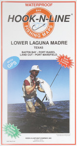 Hook-N-Line - Fishing Map - Lower Laguna Madre - F115