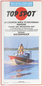 Top Spot - Fishing Map - Brunswick - N-232