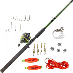 Zebco - Carded 606 Catfish Combo - Spincast 7ft Mh W/ec Tac -