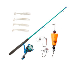 Zebco - Carded Spyn 40 Sw Combo - Spin 6ft 6in Mh W/sw Tac -