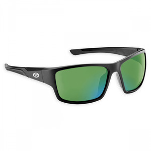 Flying Fisherman - Plrzd Sand Bank Sunglass - Black/green Mirror - Flying Fisherman - Plrzd Sand Bank Sunglass - Black/green Mirror -