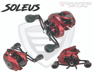 Favorite - Soleus Reel-red - Baitcast 10+1bb 6.3:1 - SLSR6R