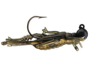 Rebel Lures - Hopper - 1 3/4in 6pk 3jh Black Cr -