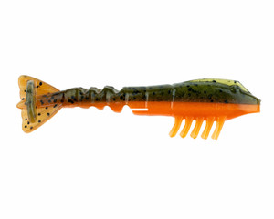 Baitfuel - Saltwater Go2 Shrimp - 3.5in 6pk Avocado -