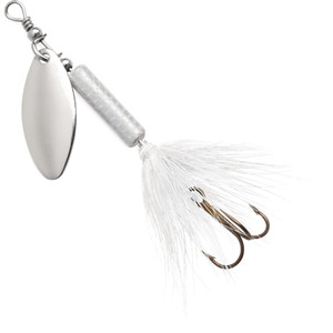 Blue Fox - Whip Tail Inline Spinner - 1/16oz White - Blue Fox - Whip Tail Inline Spinner - 1/16oz White -