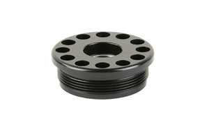 ANECHOIC DTA Mount  .578X28 Thread Pitch  For AnechoX Suppressors  Titanium Construction  Matte Finish  Black DTA-57828