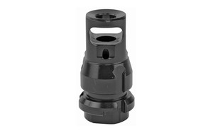 Dead Air Armament Key Mount  Muzzle Brake  Black  1/2 X 28 Threads  .38 Bore DA109