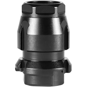 Dead Air Armament Key Mount  Zero  30 Caliber  1/2X28  Nitride Finish  Black DA320