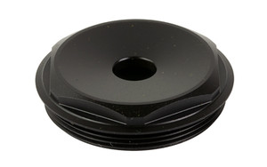 Energetic Armament 5.56 End Cap  Machined from Stainless Steel  For Vox Suppressor  Nitride Finish  Black EA33