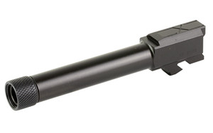 Faxon Firearms Duty Series  1:10 Twist Barrel  4.5"  9MM  For Glock 19  Gen 2-5/19X/45  Threaded 1/2X28  Nitride Finish  Black GA910N19NGQ-T