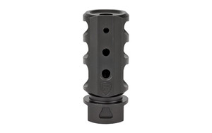 Fortis Manufacturing  Inc. RED Muzzle Brake  5.56MM  Fits AR15  Black Finish AR15-RED-M2-BLK