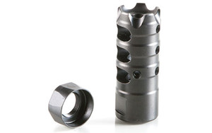 Patriot Ordnance Factory Patriot Ordnance Factory  308 Triple Port Muzzle Brake  5/8 x 24 RH  Black Finish 309
