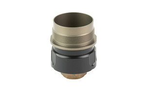 Rugged Suppressors Rugged Universal Mount  R.U.M.  Adaptor  1.375x24  Titanium Construction  Black RUM002