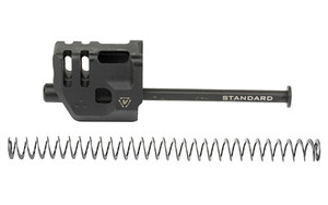 Strike Industries Mass Driver Comp  9MM  For Glock 17 Gen 3  Includes Recoil Spring/Guide Rod/Guide Rod Fitment Washer/Guide Rode Head  Black SI-G3-MDCOMP-S