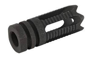 Yankee Hill Machine Co Phantom Comp/Flash Hider  556NATO  1/2x28  Aggressive  Fits AR Rifles  Black Finish YHM-28-5C2