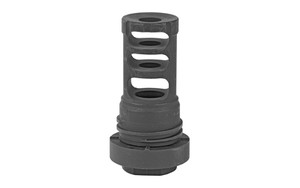 Yankee Hill Machine Co 30 CAL Q.D. Muzzle Brake for Nitro and Resonator  Black  1/2X28 YHM-4302-MB-28A