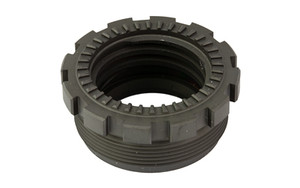 Yankee Hill Machine Co Kurz QD Adapter  Titanium  1-3/8-24 Rear Mounting Threads  Matte Finish  Black YHM-3051-Ti