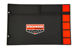 Birchwood Casey Pistol Cleaning Mat  17"x11"  Chemical Resistant Rubber  Black/Red BC-30250 Birchwood Casey Pistol Cleaning Mat  17"x11"  Chemical Resistant Rubber  Black/Red BC-30250