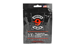 Hoppe's Black Lubricating Cloth  Resealable Bag HBLC