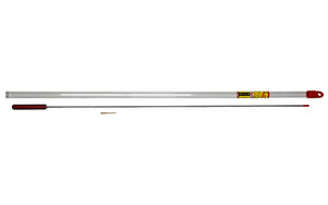 Pro-Shot Products Cleaning Rod  1 Piece  .17 Caliber  32.5" Length  #5-40 Threading  Includes Brass Jag  Plastic Tube 1PS-32-17 Pro-Shot Products Cleaning Rod  1 Piece  .17 Caliber  32.5" Length  #5-40 Threading  Includes Brass Jag  Plastic Tube 1PS-32-17