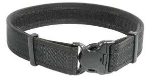 BLACKHAWK Reinforced 2" Duty Belt  with Hook & Loop  Medium  Web Finish  Black 44B4MDBK